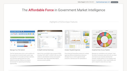 EZGovOpps Market Intelligence image