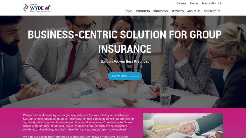 Wynsure Landing Page