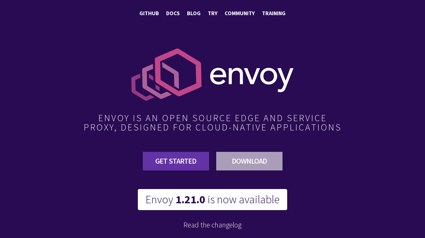 Envoy Proxy Landing page