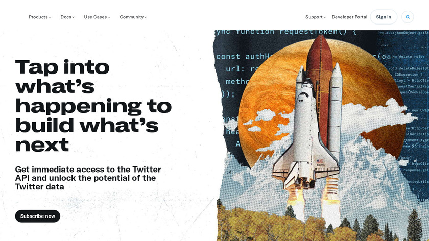 The New Twitter Developers Landing Page