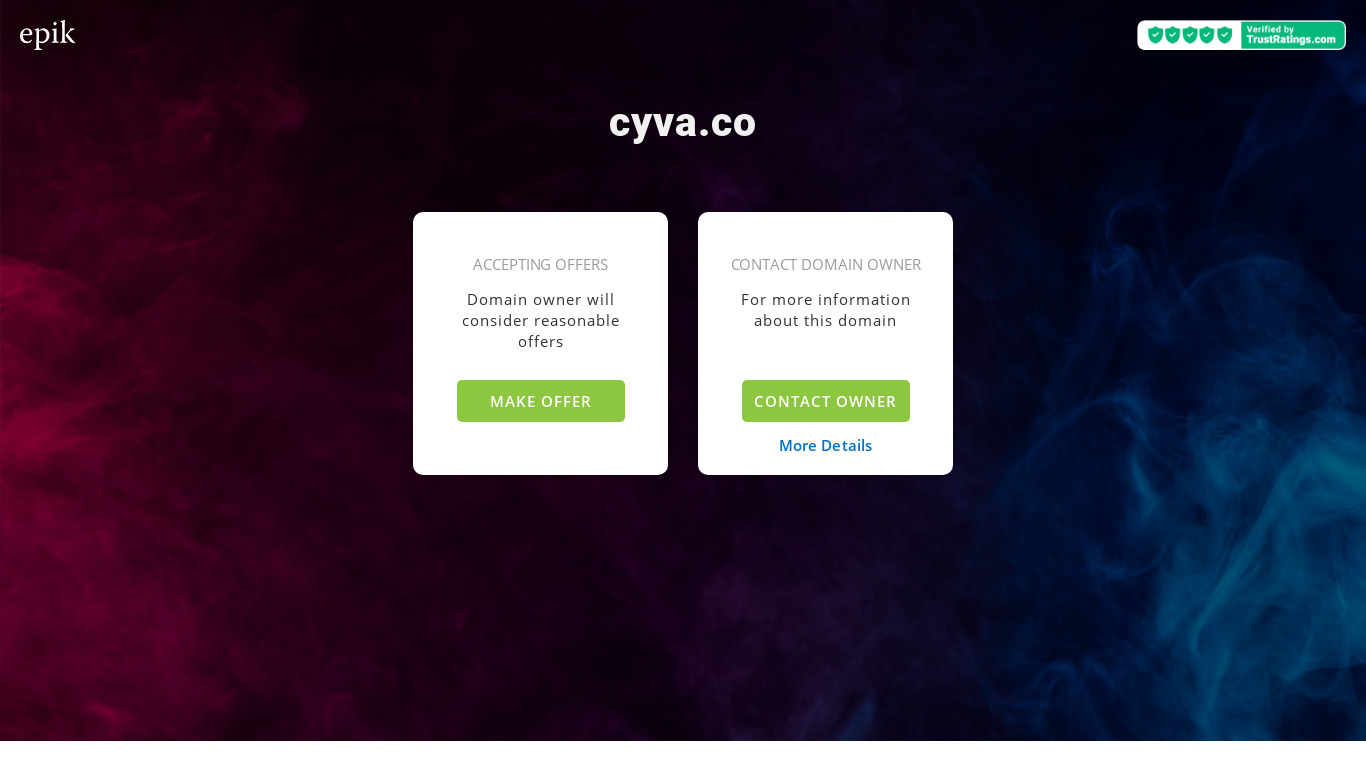 CYVA Landing page
