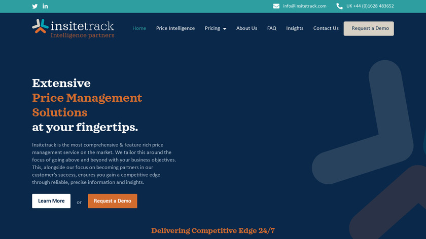 InSiteTrack Landing Page