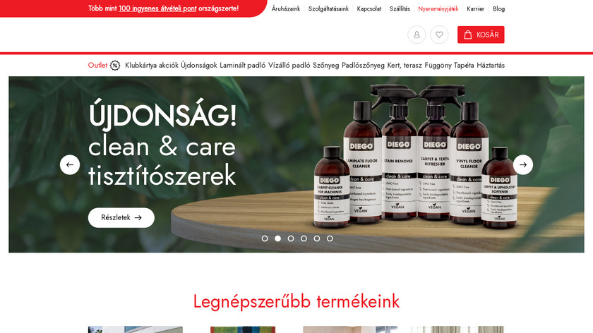 Diego Landing Page