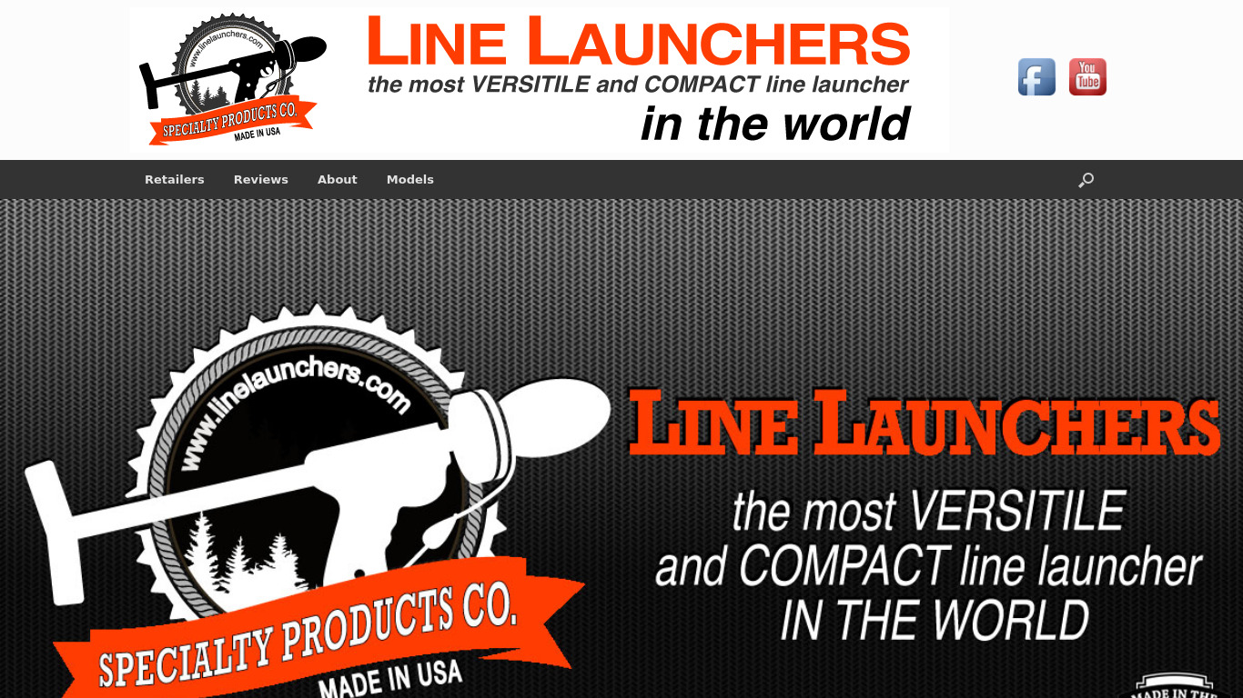 LINE Launcher Landing page