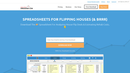 House Flipping Spreadsheet image