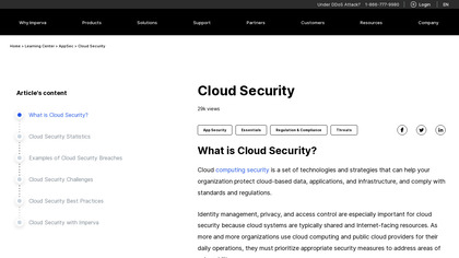 Imperva Cloud Application Security image