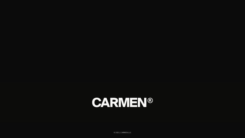 Carmen Landing Page