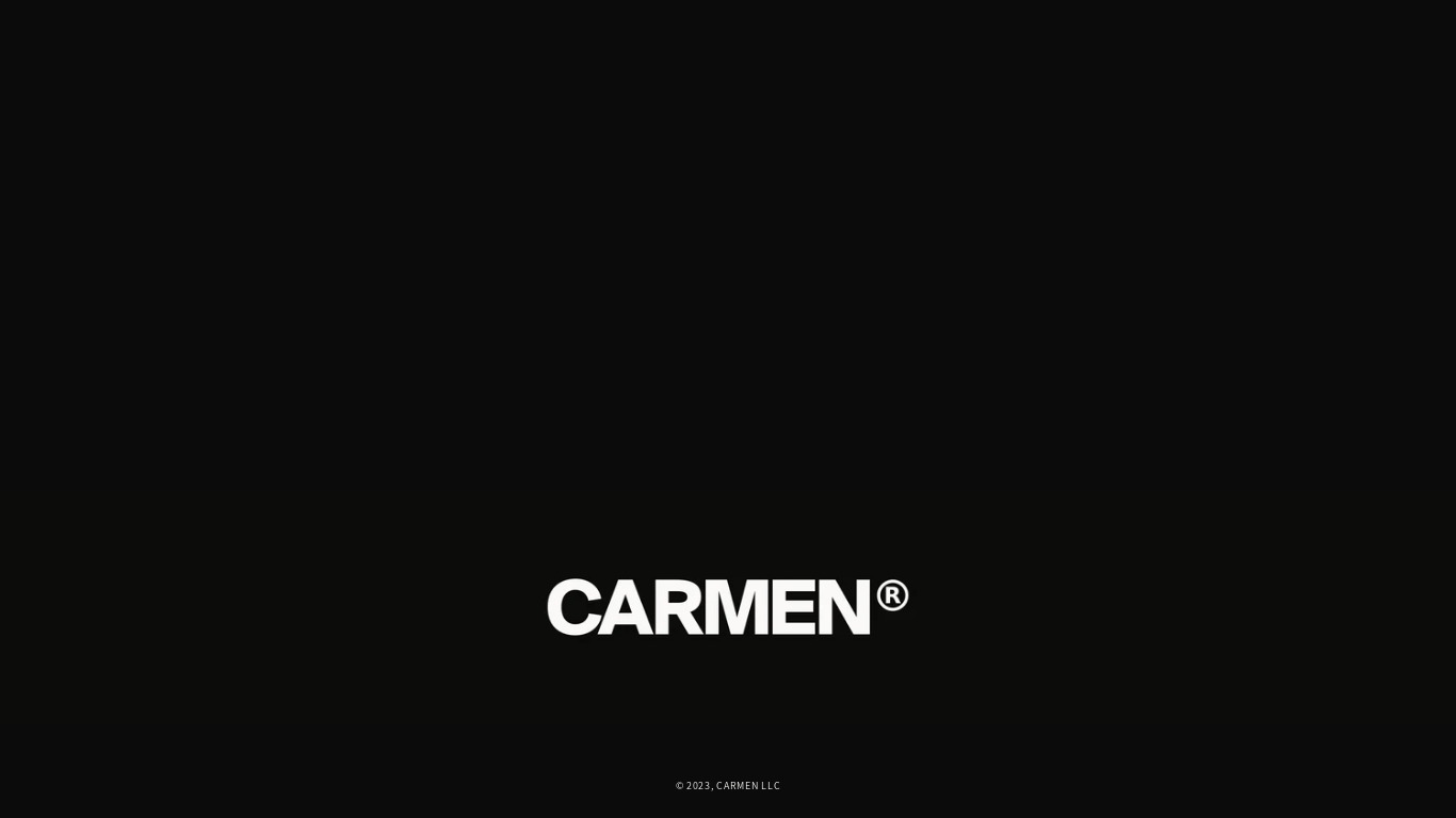 Carmen Landing page