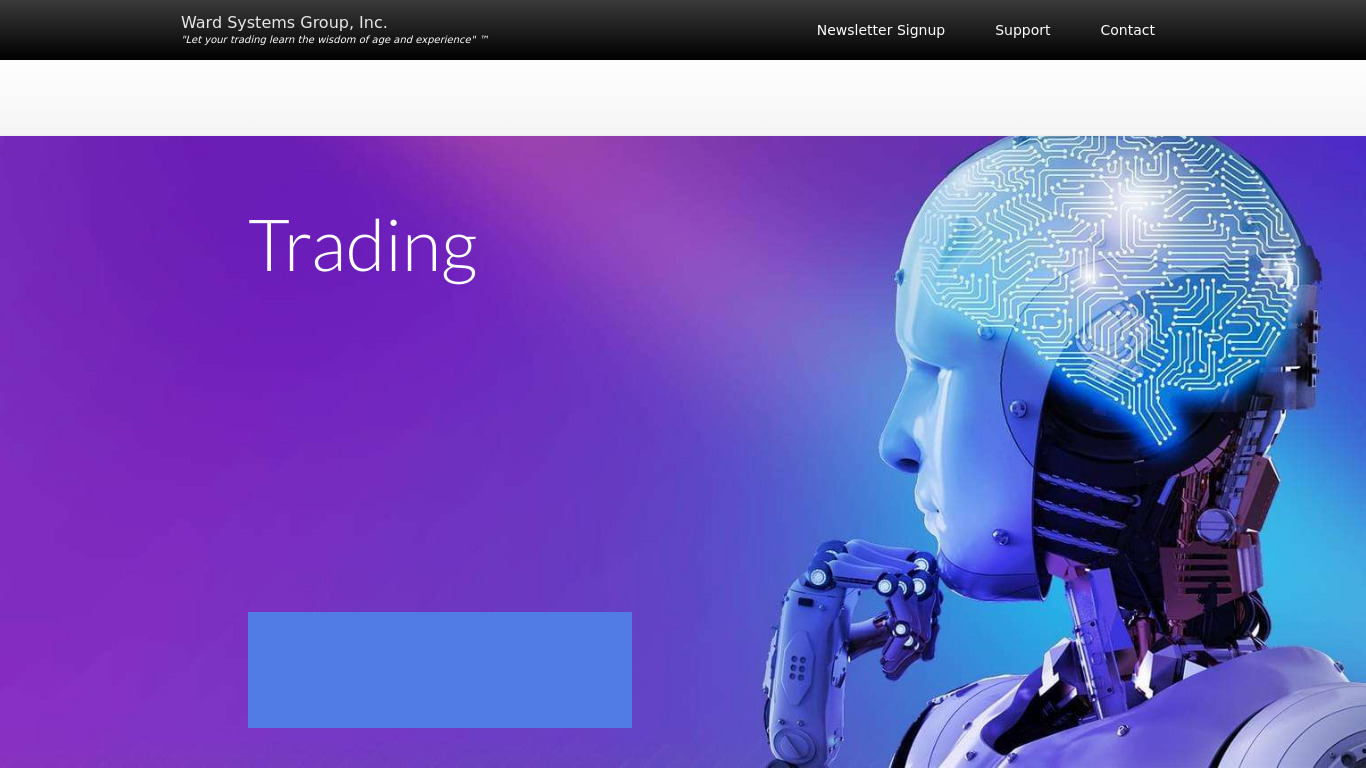NeuroShell Trader Landing page