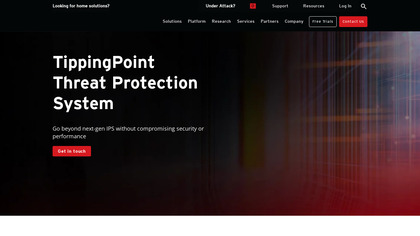 TippingPoint® Threat Protection System image