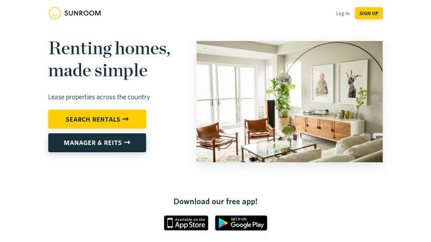 Sunroom Landing Page