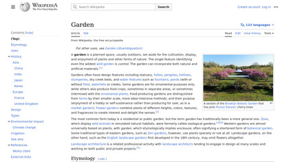 Garden image