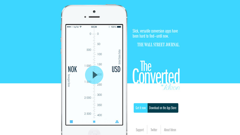 The Converted Landing Page