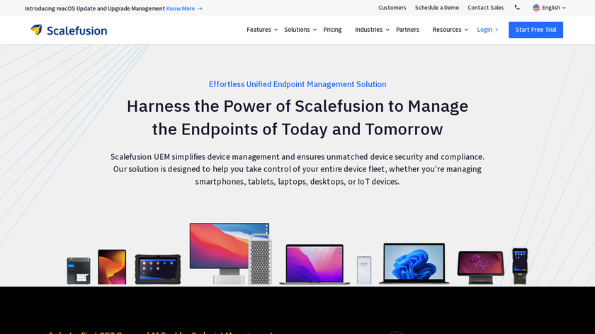 Scalefusion Landing Page