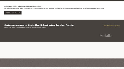 Oracle Cloud Infrastructure Registry image
