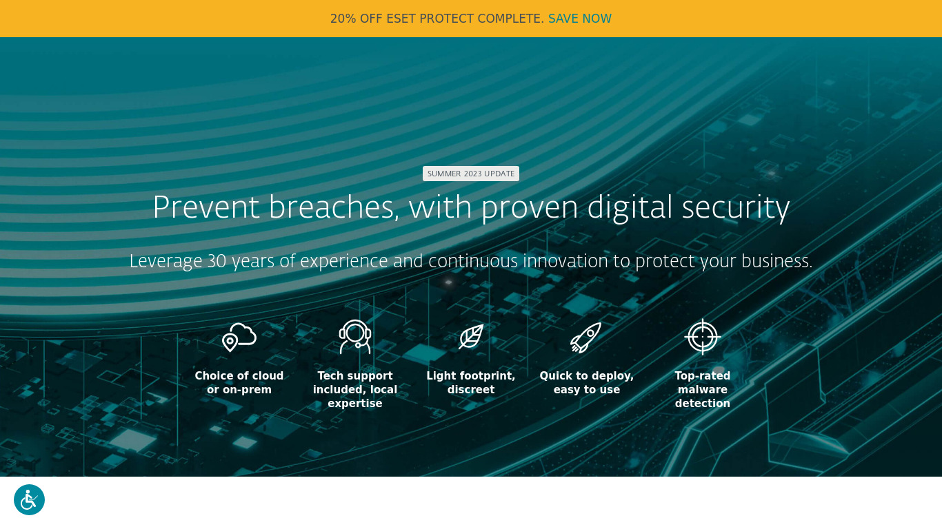 ESET Endpoint Encryption Landing page