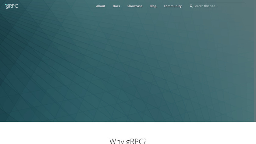 gRPC Landing Page