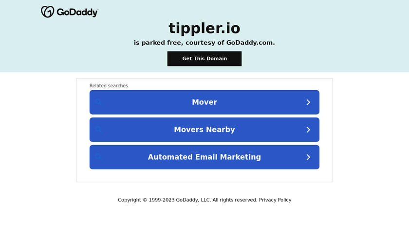 Tippler Landing Page