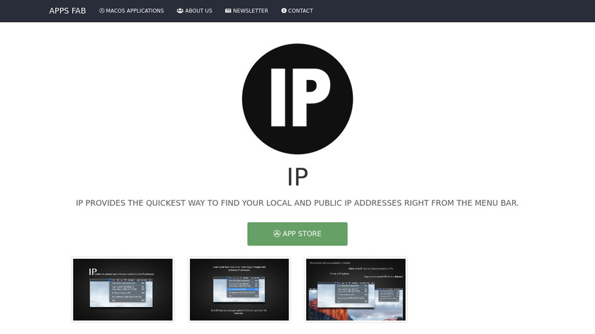 APPS FAB IP Landing Page