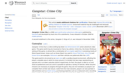 Gangstar: Crime City image