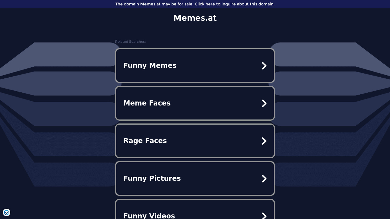 Meme Faces Landing page