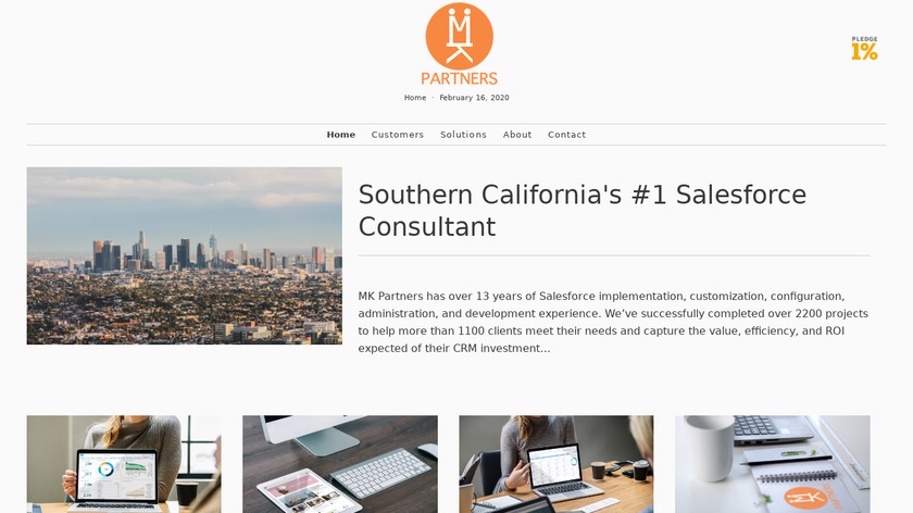 MK Partners Landing Page