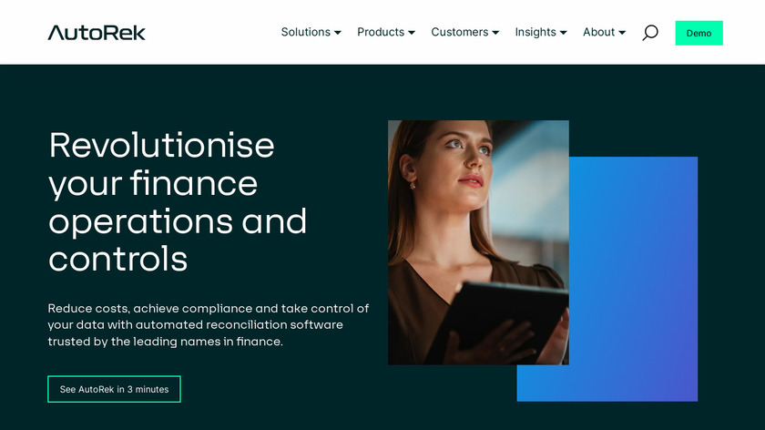 AutoRek Landing Page