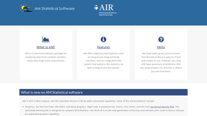 AM Statistical Software image