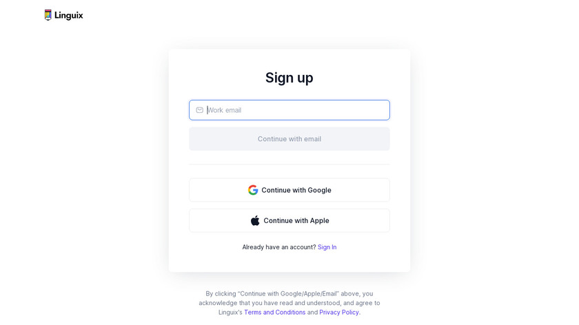 Linguix Grammar Checker for Chrome Landing Page