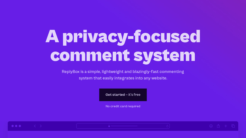 ReplyBox Landing Page