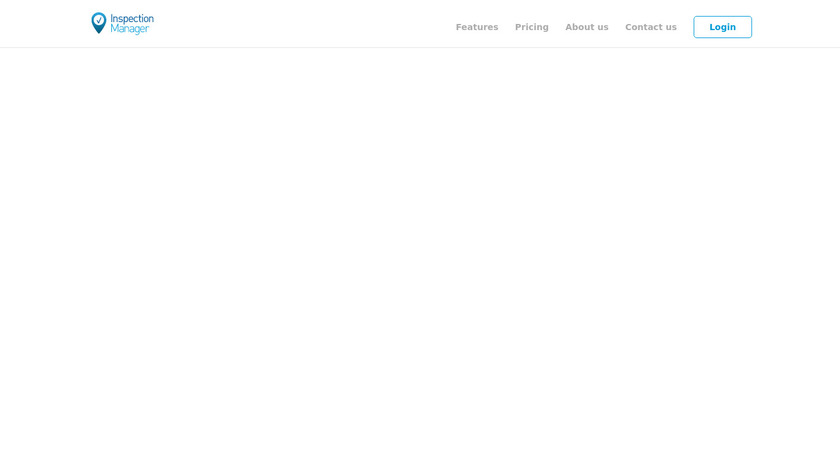 Inspection Manager Landing Page