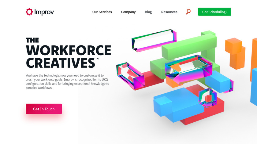 Improvizations Landing Page