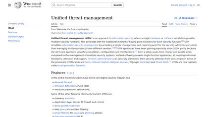 Unified Threat Management image