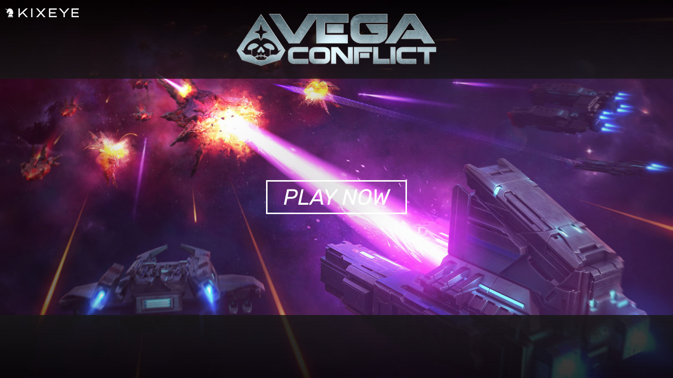 VEGA Conflict Landing page