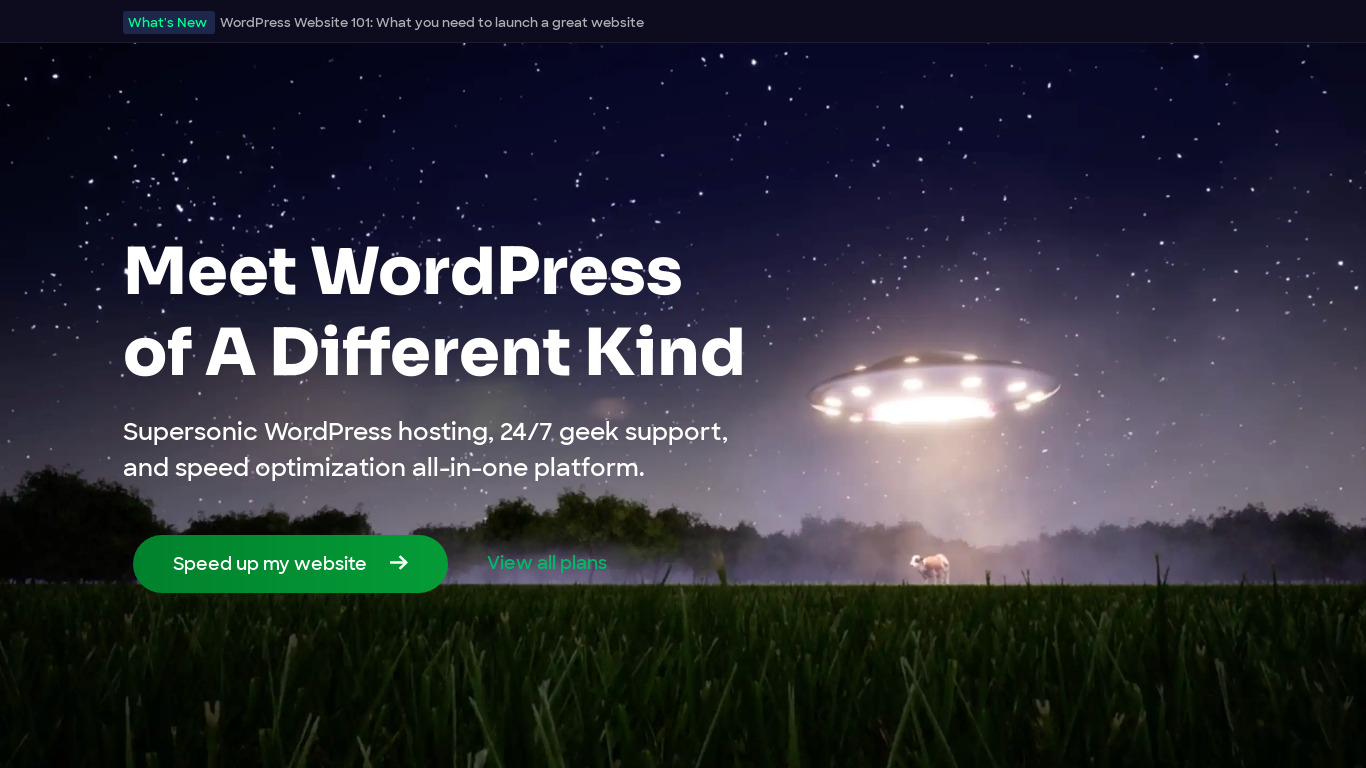 WP Farm Landing page