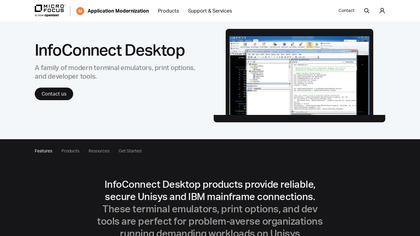 Micro Focus InfoConnect Desktop image