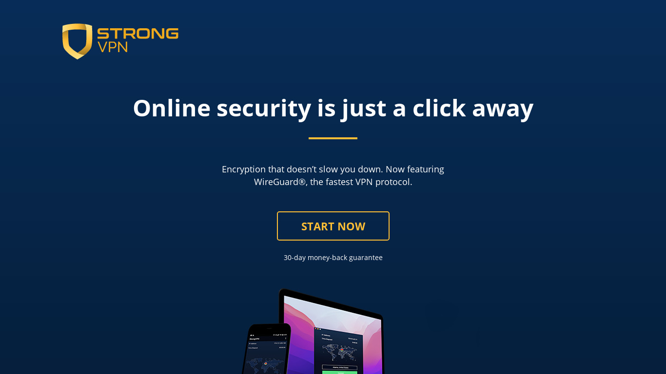 OverPlay VPN Landing page
