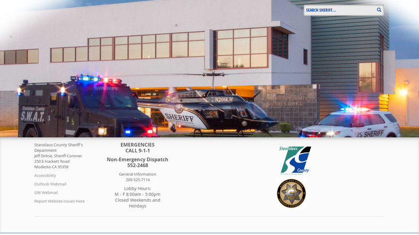 InCustody Landing Page