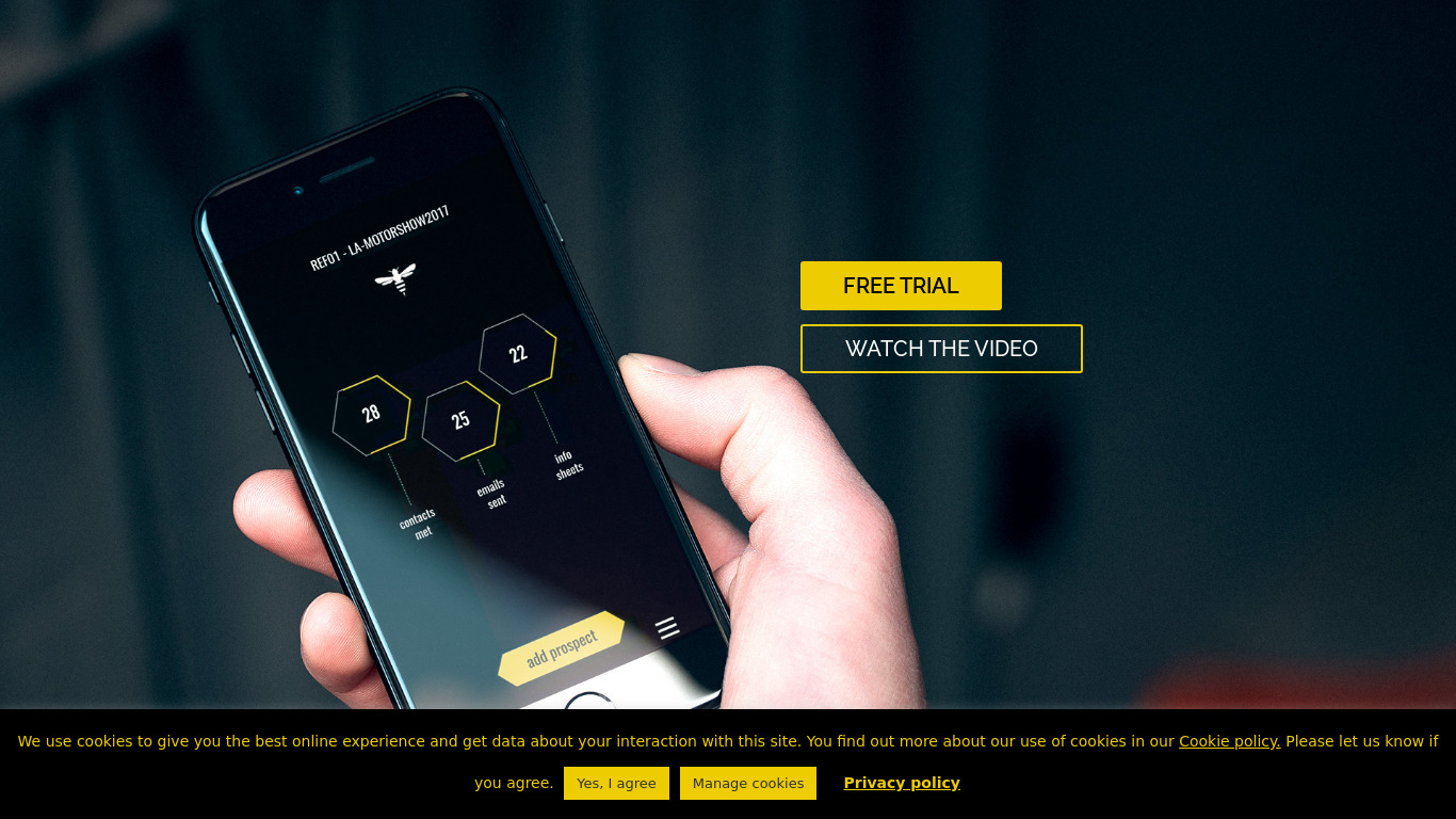 boabee Landing page