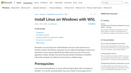 SSH of Windows' Linux subsystem screenshot