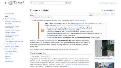 Access Control image