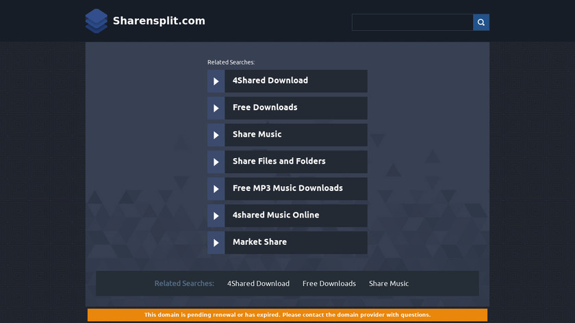 SharenSplit Landing Page