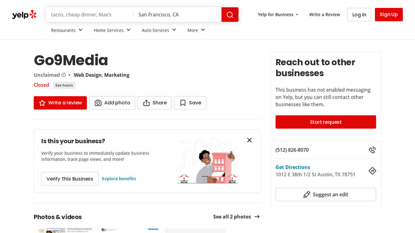 Go9Media Landing Page