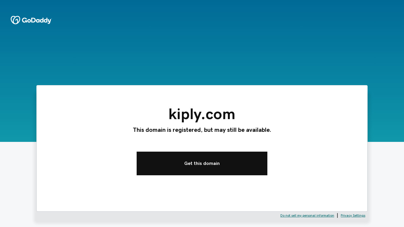Kiply Landing page