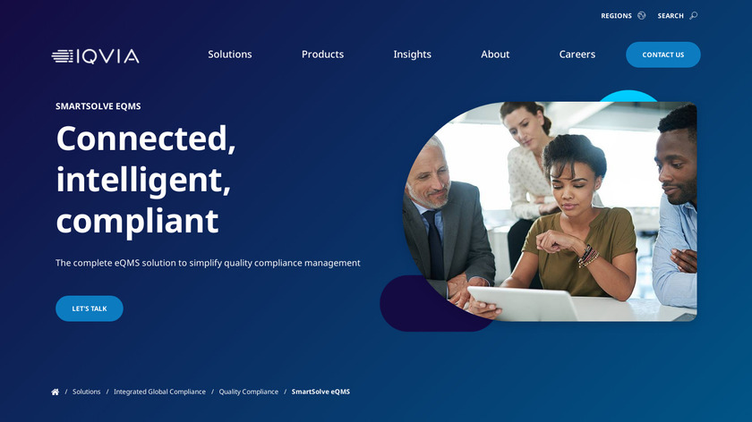 Pilgrim Quality Solutions Landing Page