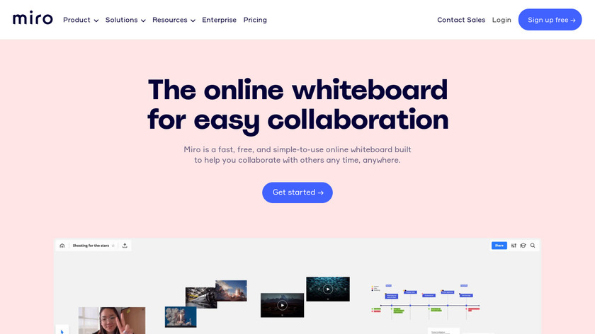 awwapp.com A Web Whiteboard Landing Page