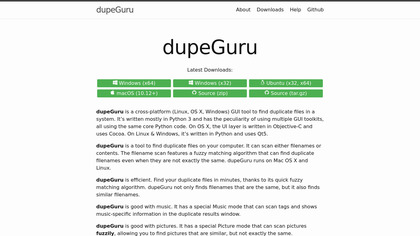 dupeGuru screenshot