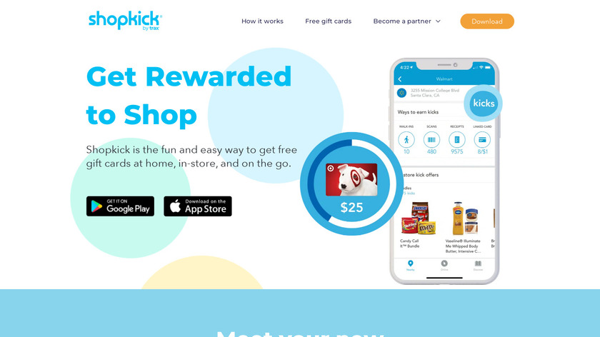 Shopkick Landing Page