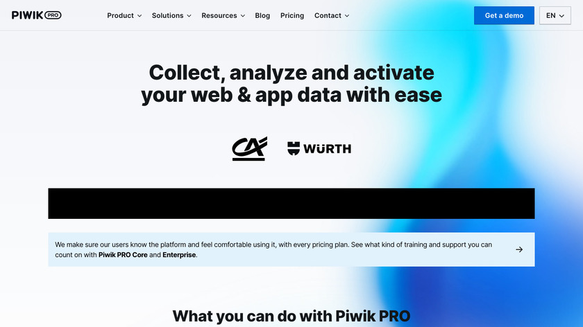 Piwik PRO Marketing Suite Landing Page