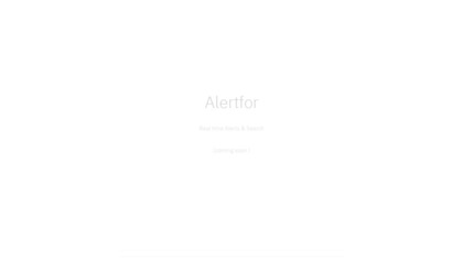 AlertFor image